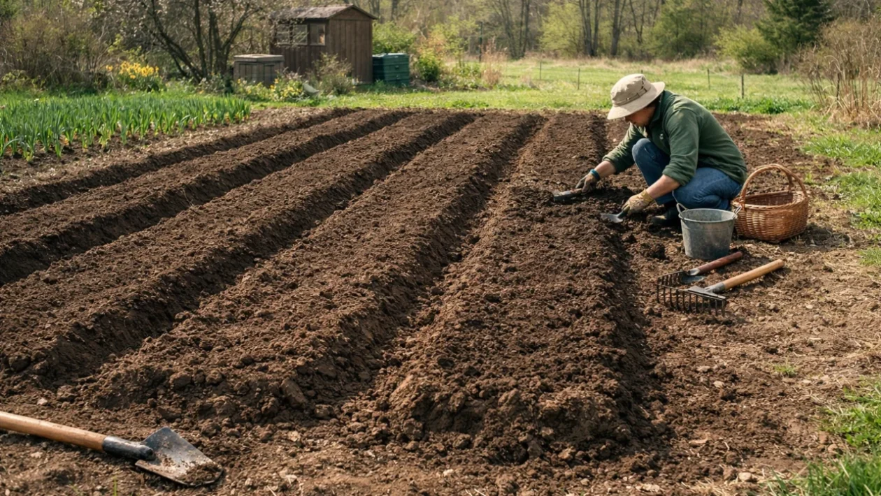 Priprema vrtnih gredica u povrtnjaku za bogatu i zdravu berbu