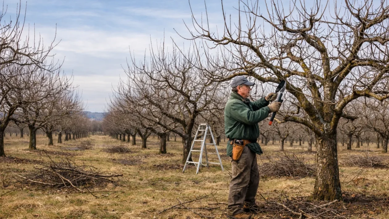 Rezidba jabuke i kruške u voćnjaku tijekom zime - pravilno orezana stabla