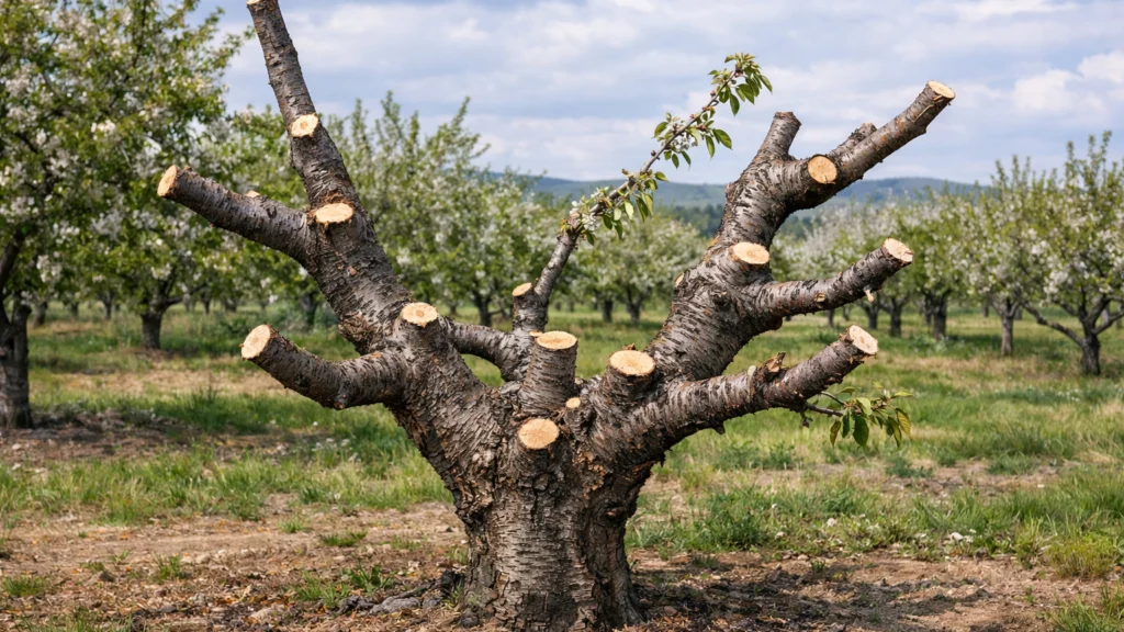 Pogreške u rezidbi trešnje i višnje