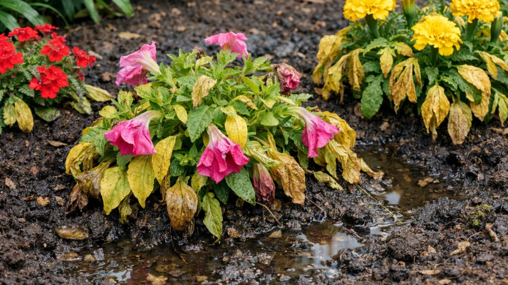 Pretjerano zalijevanje jednogodišnjeg cvijeća kao česta pogreška