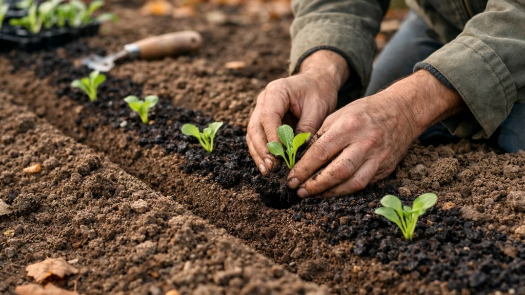Praktični koraci sadnje jesenskih kultura u pripremljeno tlo