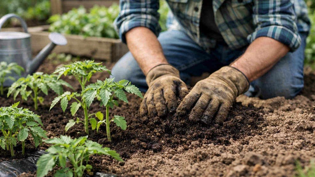 Sadnja rajčice kao popularna vrtna aktivnost u kućnom vrtu