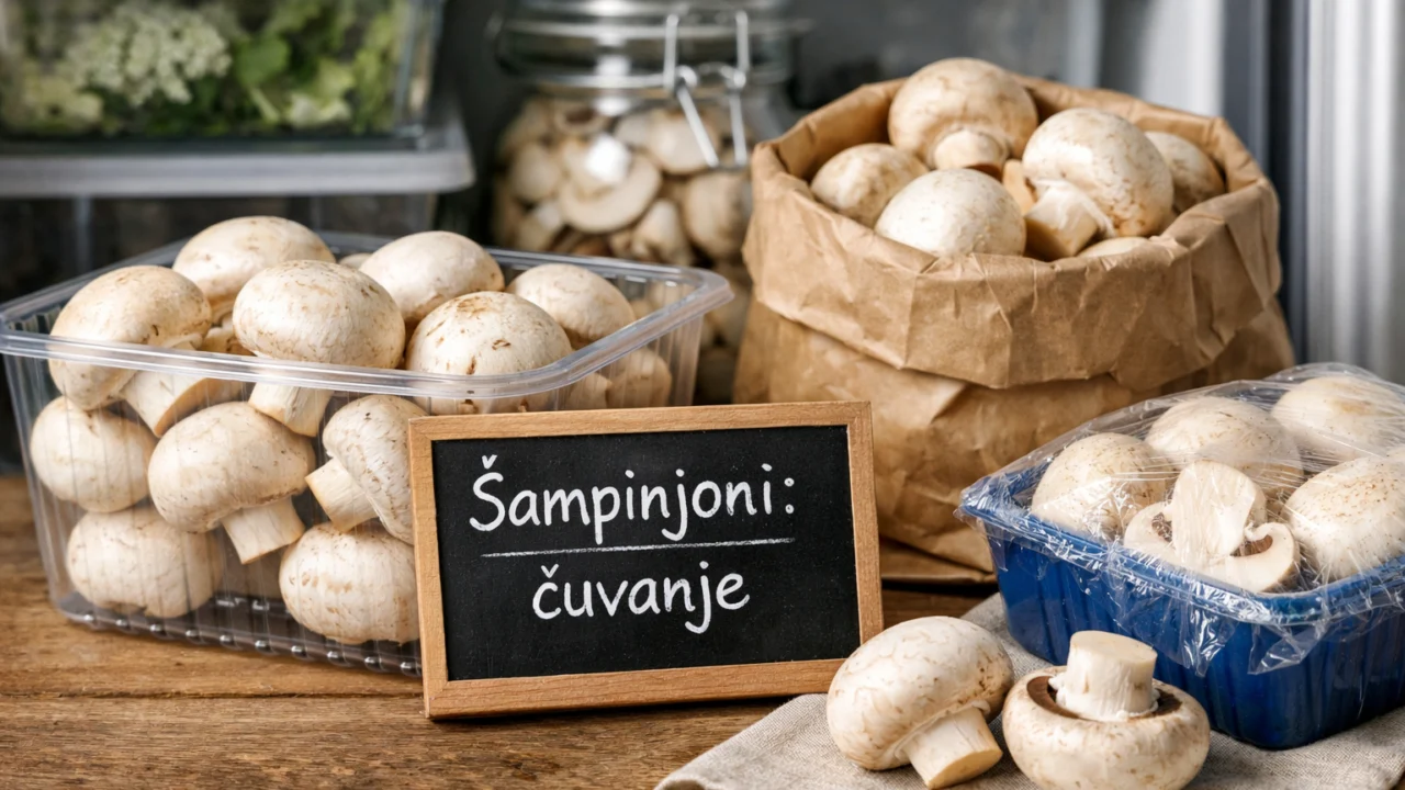 Ilustrativna fotografija za članak o šampinjoni: čuvanje, priprema i pametna uporaba