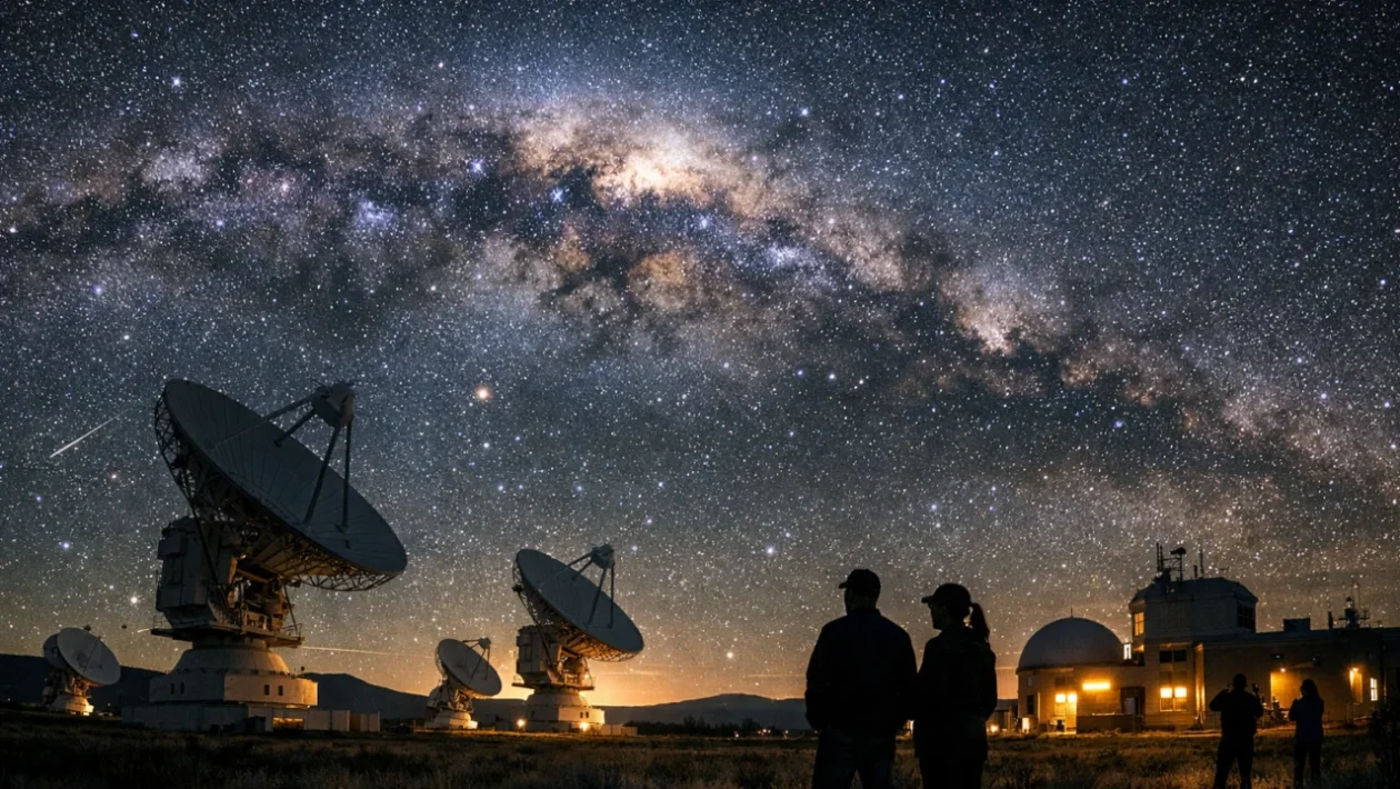 Radio teleskopi koji istražuju svemir u potrazi za izvanzemaljskom inteligencijom