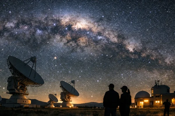 Radio teleskopi koji istražuju svemir u potrazi za izvanzemaljskom inteligencijom