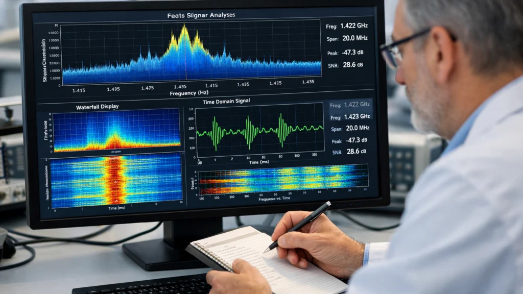 Analiza radio signala u potrazi za tehno-potpisima