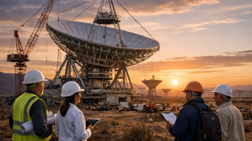 Veliki radio teleskopi budućnosti poput Square Kilometre Array projekta