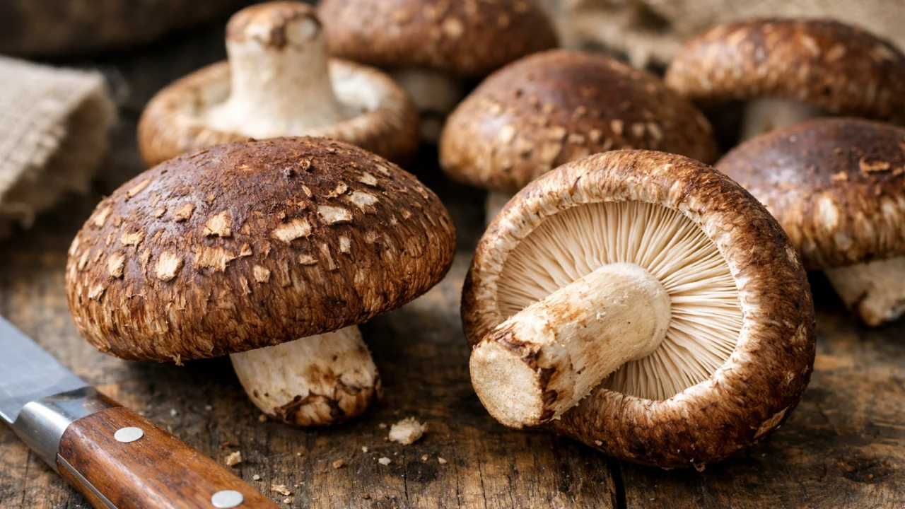 Ilustrativna fotografija za članak o shiitake gljive: uporaba, čuvanje i priprema