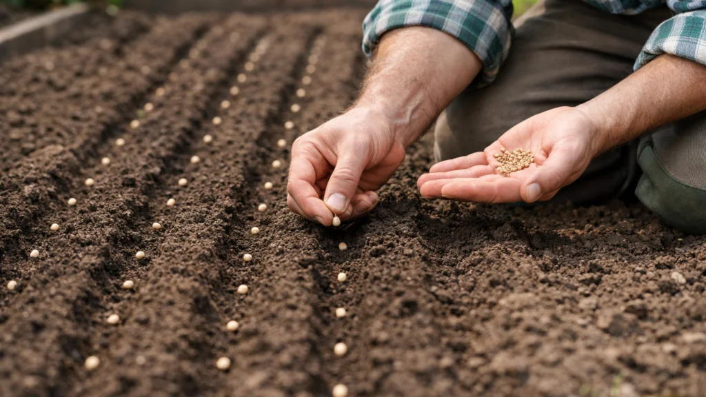 Detaljni koraci pravilne sjetve u vrtu