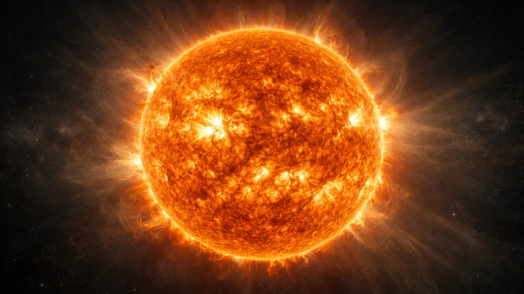 Slojevi Sunčeve atmosfere gdje nastaju solarne baklje