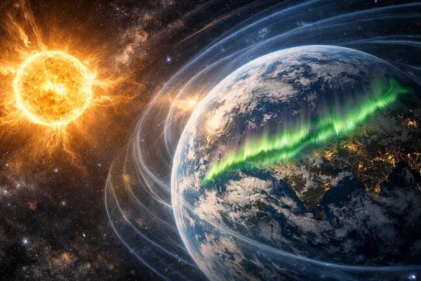 Svemirsko vrijeme prikazano kroz auroru i utjecaj Sunčeve aktivnosti na Zemlju