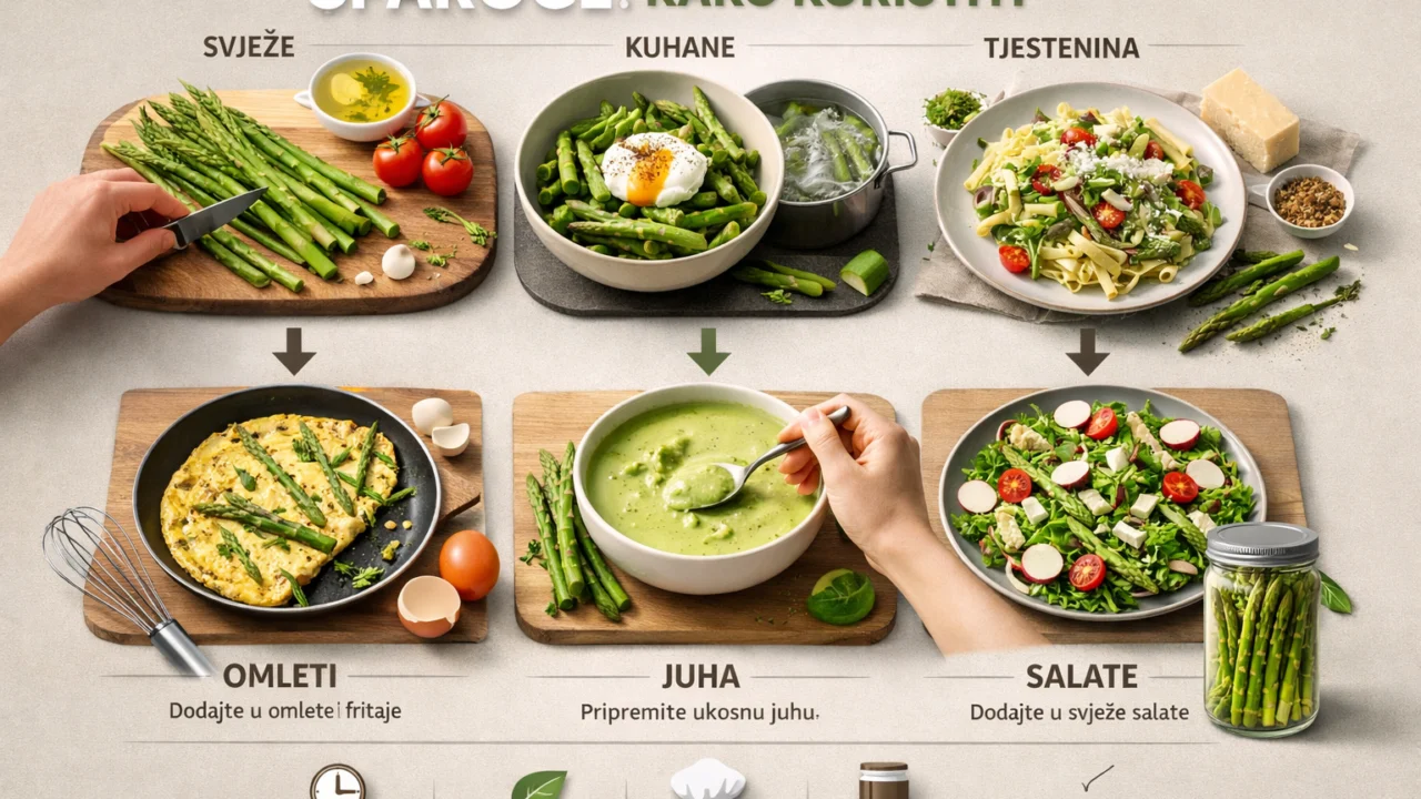 Ilustrativna fotografija za članak o šparoge: kako ih koristiti, čuvati i pripremiti