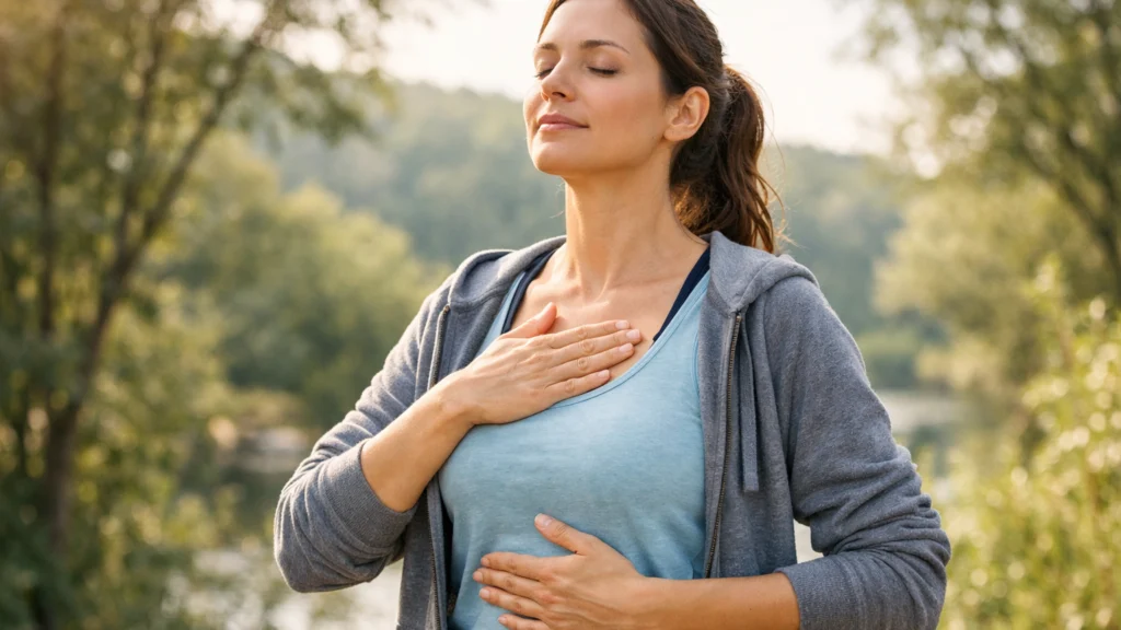 Tehnike upravljanja stresom poput disanja i lagane tjelovježbe