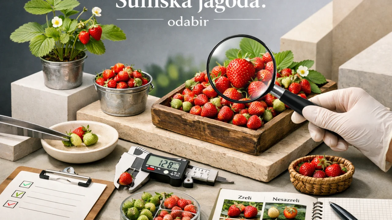 Ilustrativna fotografija za članak o šumska jagoda: odabir, čuvanje i priprema