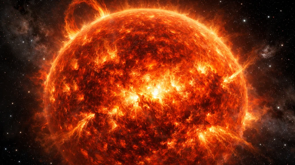 Masivna zvijezda pred kraj životnog vijeka prije supernove