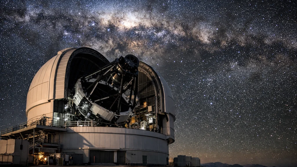 Astronomski opservatorij koji promatra supernove i kilonove noću