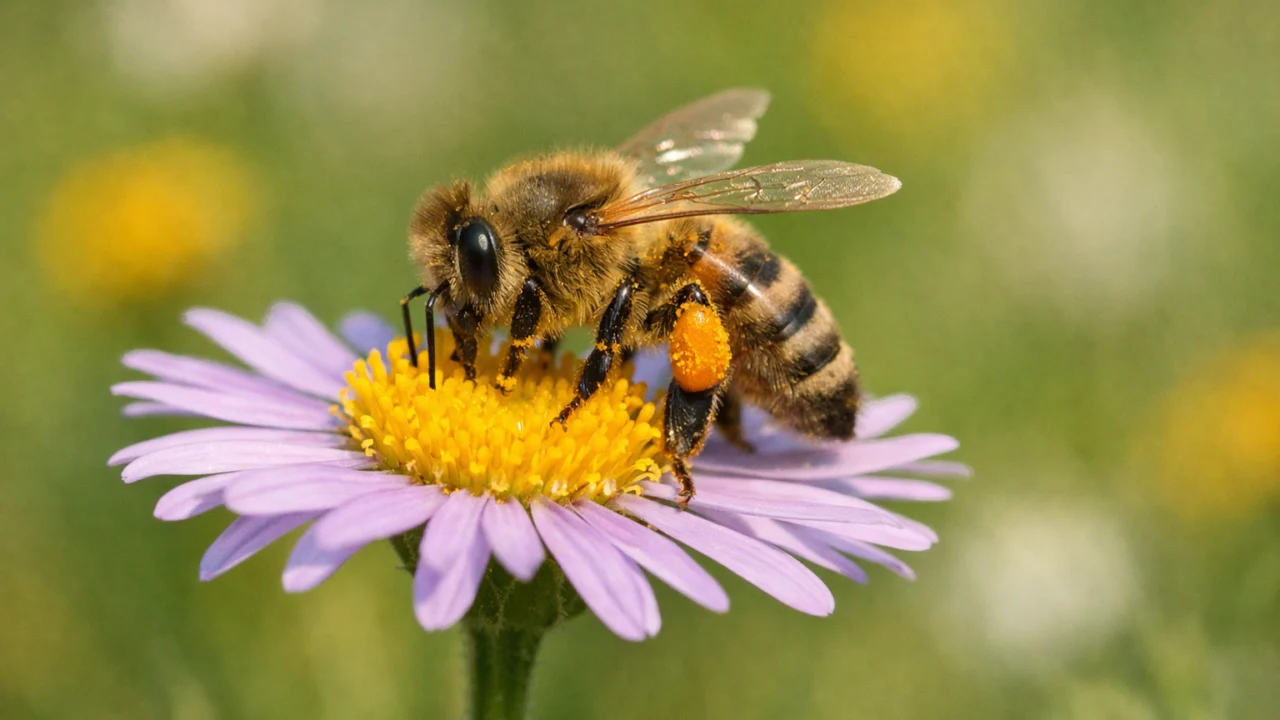 Oprašivač na autohtonoj biljci u hrvatskom travnjaku, važnost očuvanja oprašivača i lokalne bioraznolikosti