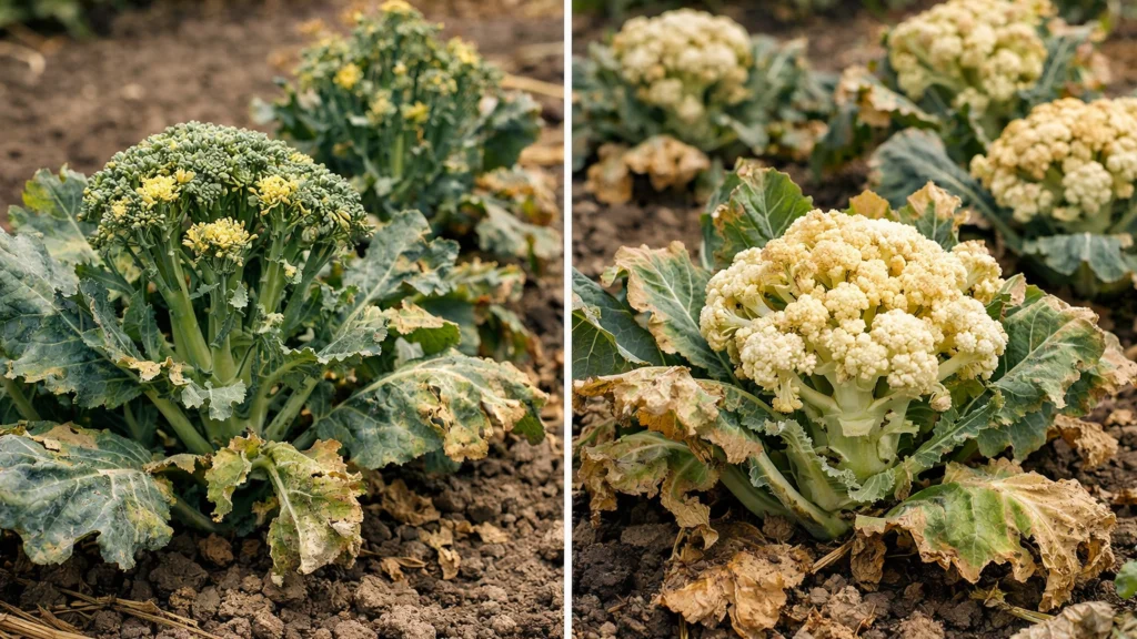 Česte pogreške u uzgoju brokule i cvjetače zbog visokih temperatura