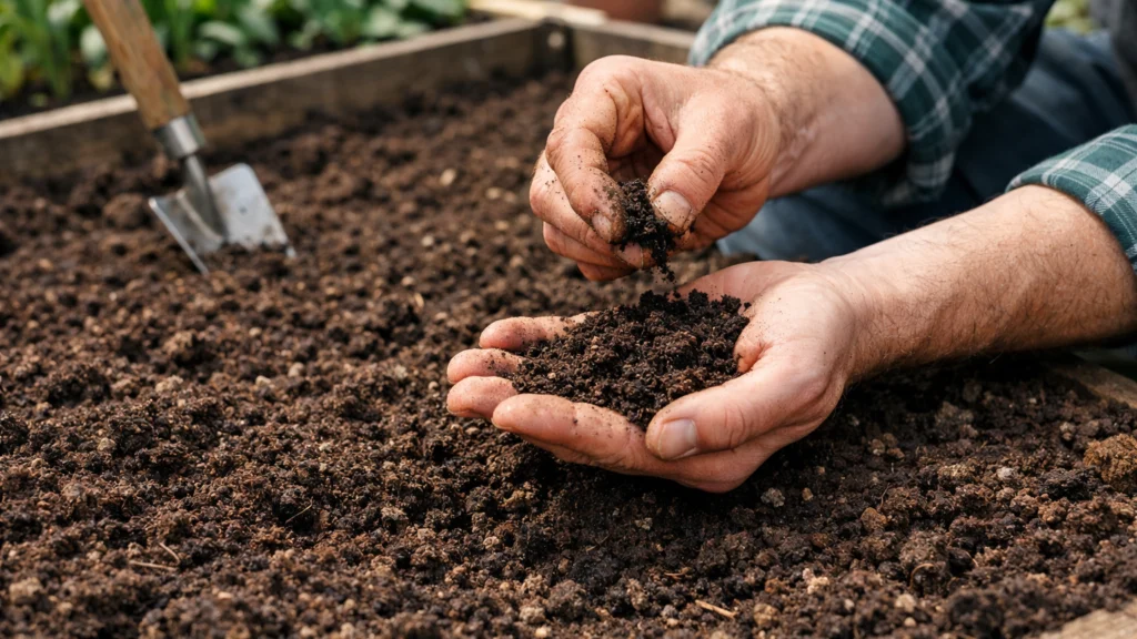 Priprema rahlog i plodnog tla za sadnju češnjaka