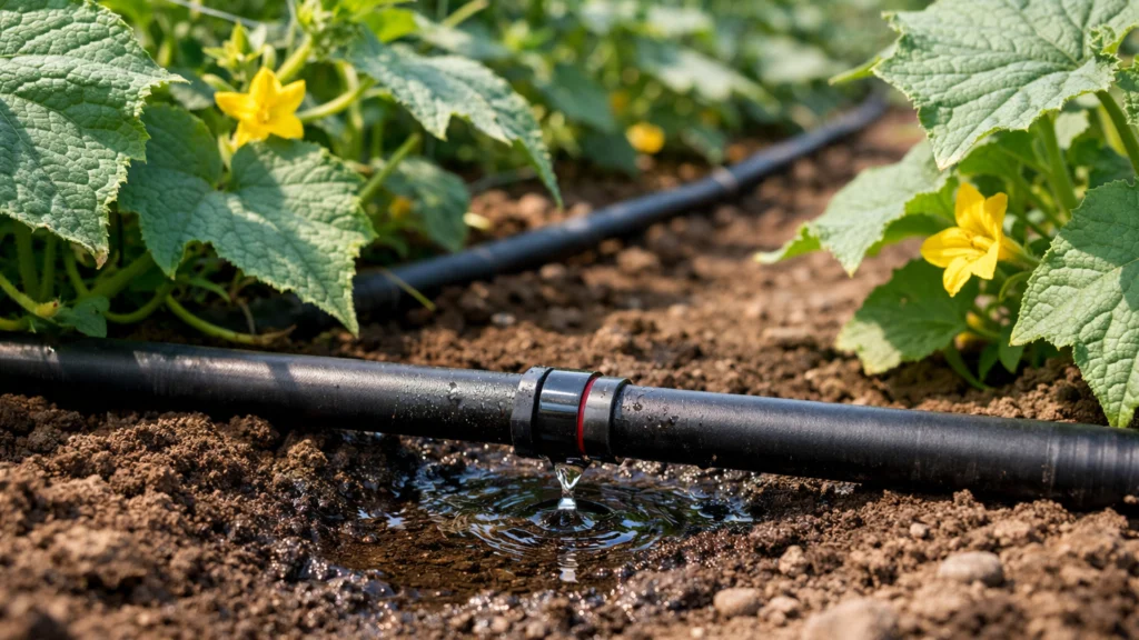 Pravilno zalijevanje krastavaca pomoću sustava navodnjavanja