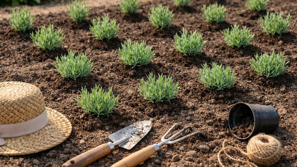 Pravilni razmak prilikom sadnje lavande