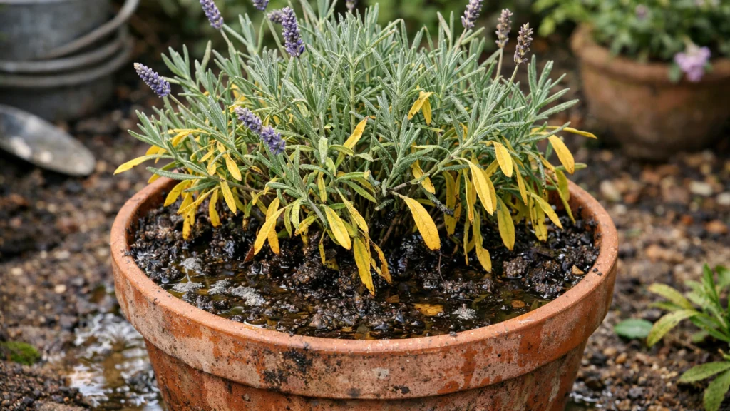 Pogreške u uzgoju lavande – previše vlažno tlo