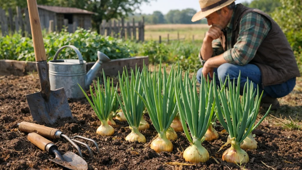 Vrtni uzgoj luka kao česta i osnovna povrtlarska kultura