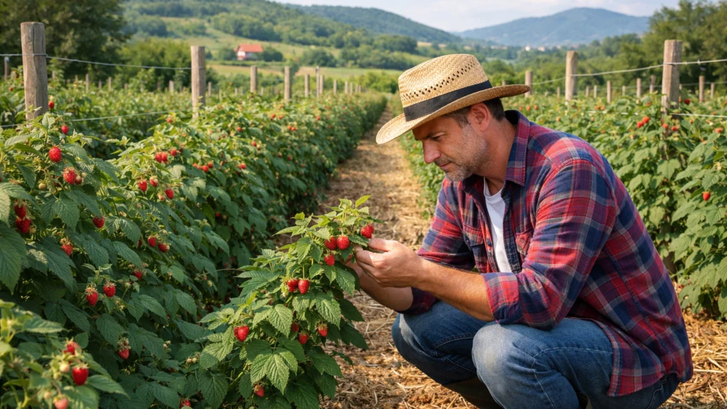 Uzgoj malina na manjim površinama u Hrvatskoj s pravilno održavanim nasadom