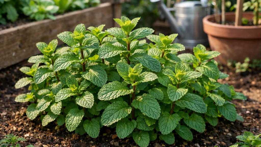 Menta kao aromatična biljka u kućnom vrtu