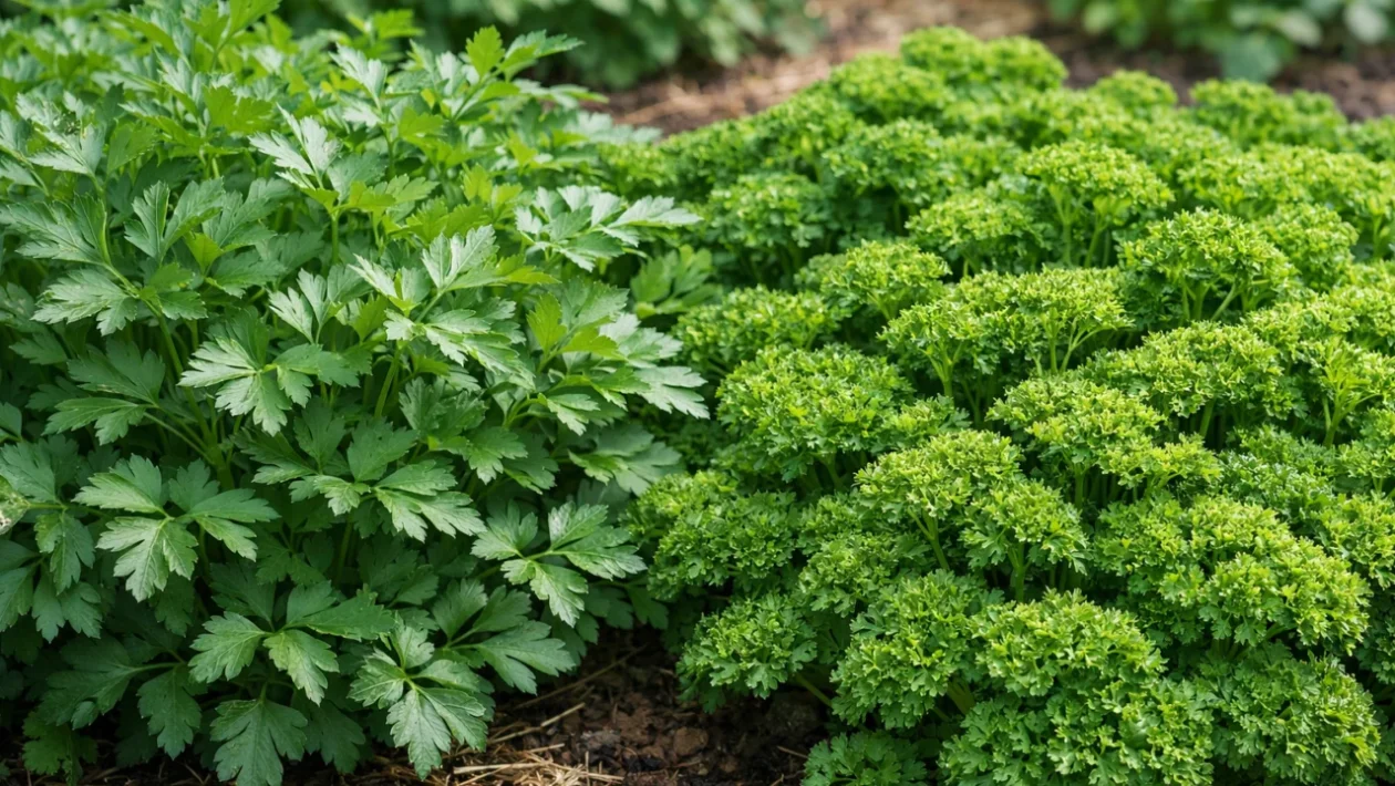 Uzgoj ravnog i kovrčavog peršina u vrtu tijekom sezone rasta