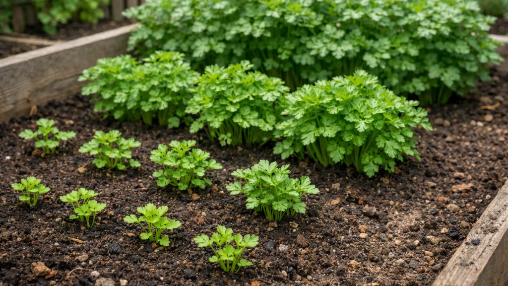 Etapni uzgoj peršina za kontinuiranu berbu