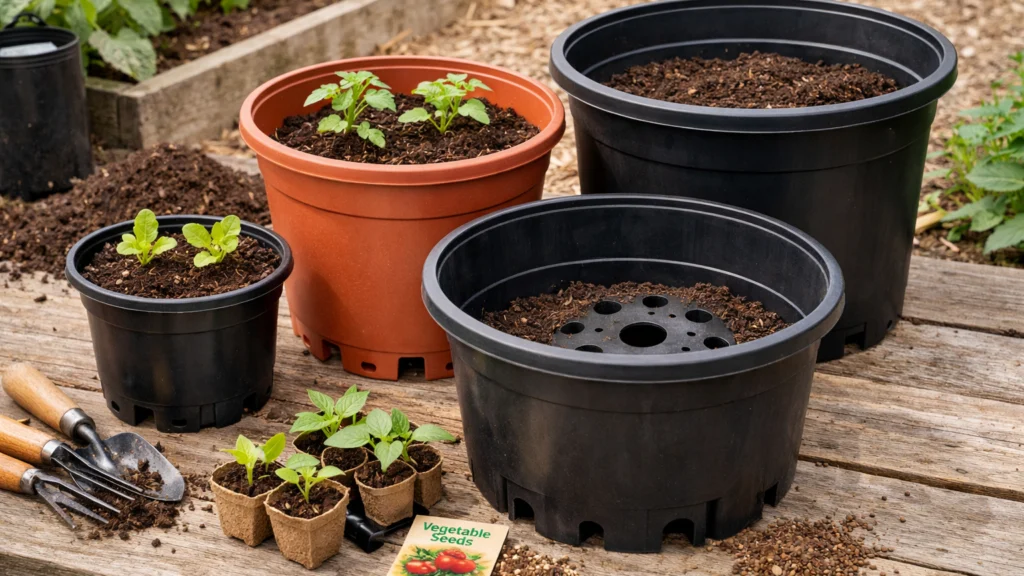 Pravilni odabir tegle i posude za uzgoj povrća