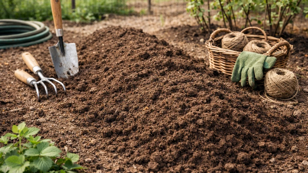 Priprema tla za sadnju ribiza i ogrozda