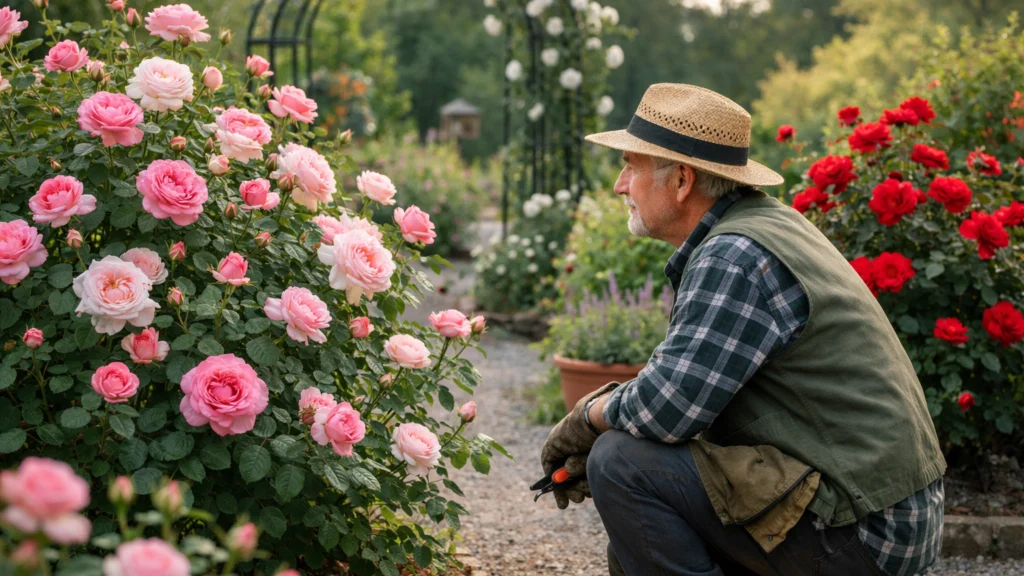 Uzgoj ruža u kućnom vrtu tijekom sezone cvatnje