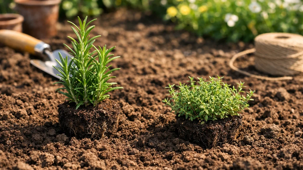 Sunčana lokacija i propusno tlo kao osnova za uzgoj ružmarina i timijana