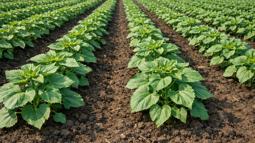 Suncokret kao važna uljarica u ratarskoj proizvodnji na obrađenom polju