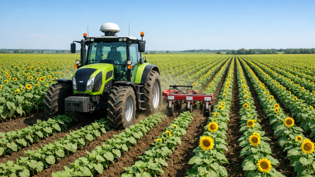 Primjena precizne poljoprivrede u naprednom uzgoju suncokreta