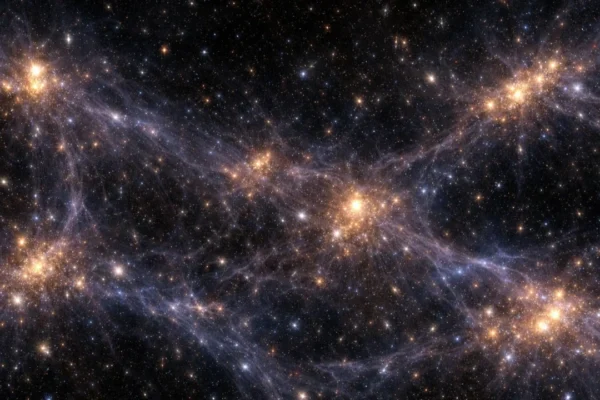 Kozmička vlakna i galaksije povezane u veliku strukturu svemira