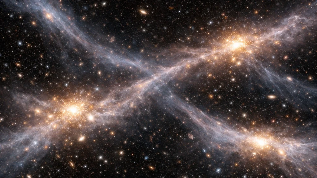 Kozmička vlakna koja povezuju galaktička jata kroz svemir