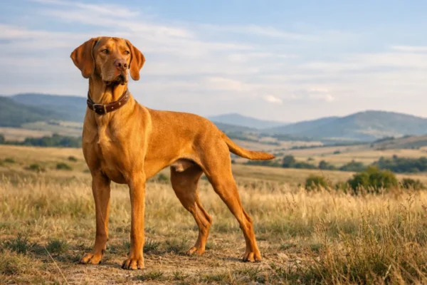Mađarska vizsla u prirodi – elegantan i energičan pas zlatne dlake