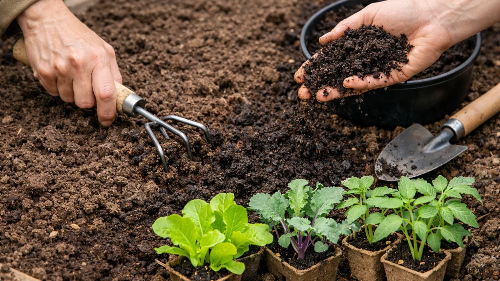 Priprema tla i sadnja povrća u povrtnjaku