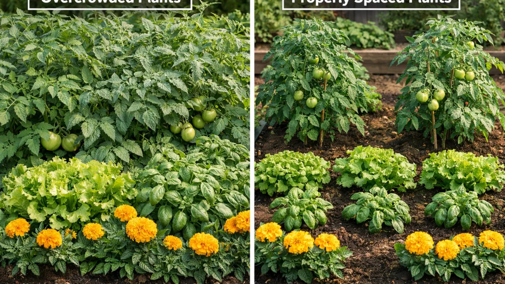 Pregusta sadnja kao česta pogreška u vrtlarenju