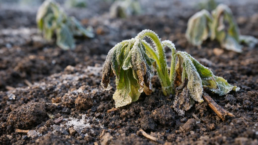Posljedice prerane sadnje i oštećenja sadnica zbog kasnog mraza