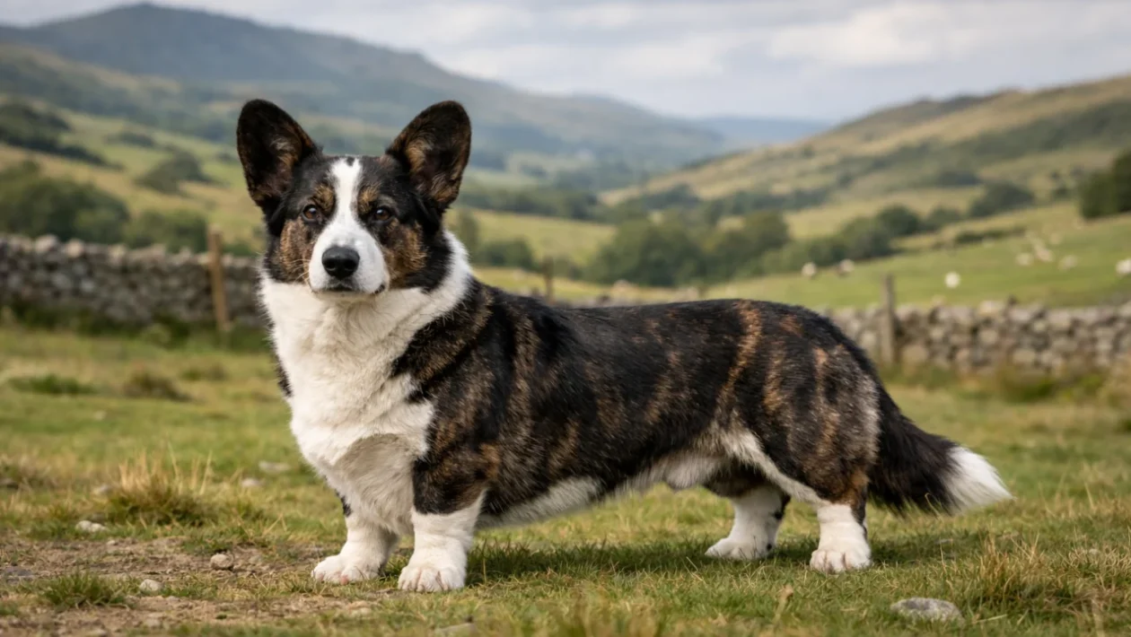 Welsh corgi cardigan u prirodnom krajoliku Walesa – pasmina s dugom tradicijom