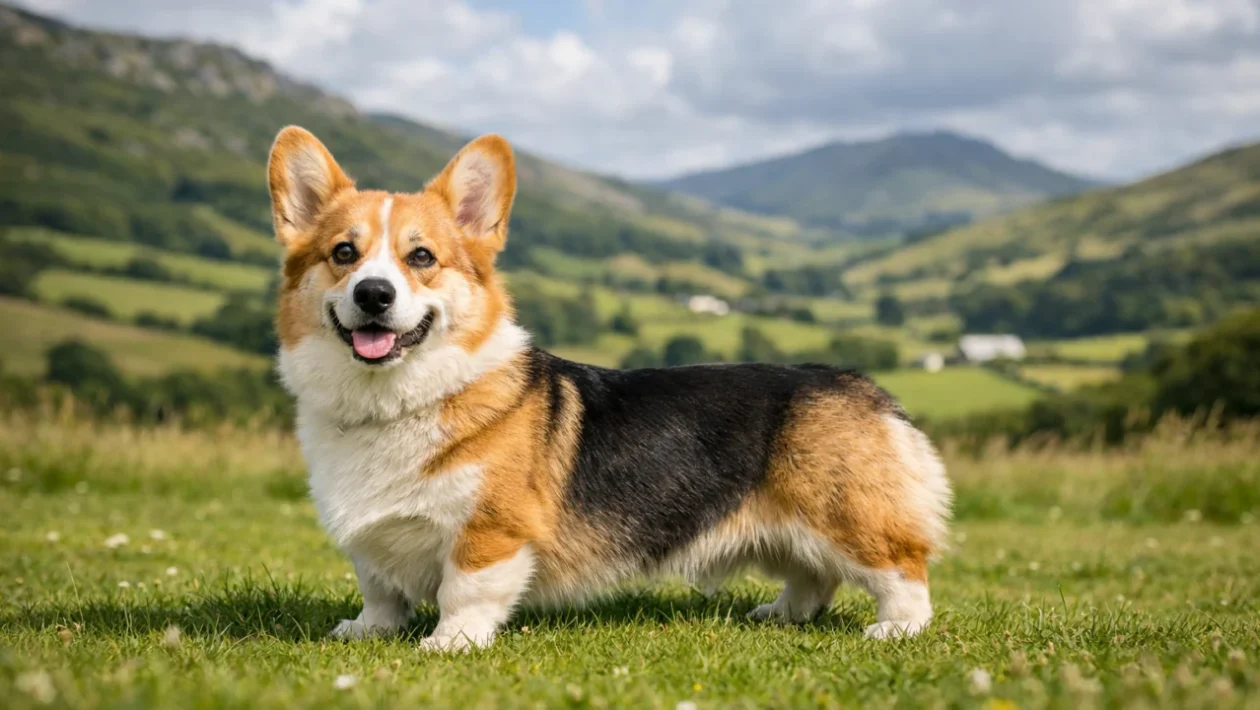 Welsh corgi pembroke na otvorenom – prepoznatljiva pasmina kratkih nogu i dugog tijela