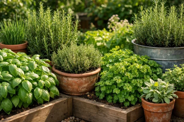 Uzgoj začinskog bilja u vrtu i posudama – pregled zdravih i bujnih biljaka