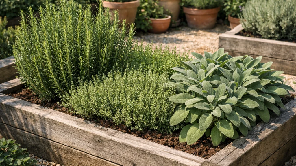 Kombinirana sadnja začinskog bilja sličnih potreba