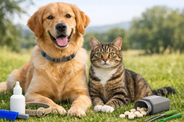 Zaštita od buha i krpelja kod pasa i mačaka u prirodnom okruženju