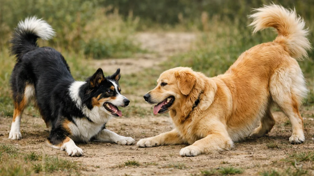 Psi u međusobnoj igri pokazuju komunikaciju i socijalne vještine