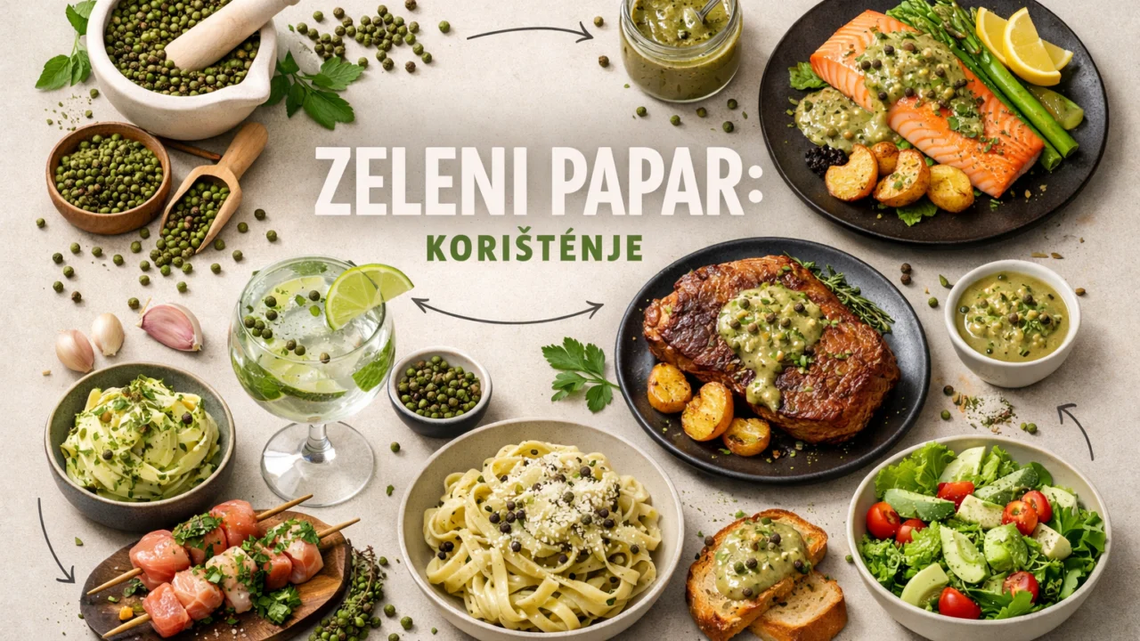 Ilustrativna fotografija za članak o zeleni papar: korištenje, čuvanje i priprema